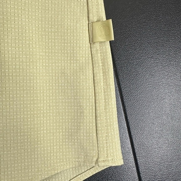 Lululemon Airing Easy short Sleeve Shirt Heathered Dew Green Extra Large LM3DK5S - Picture 4 of 7